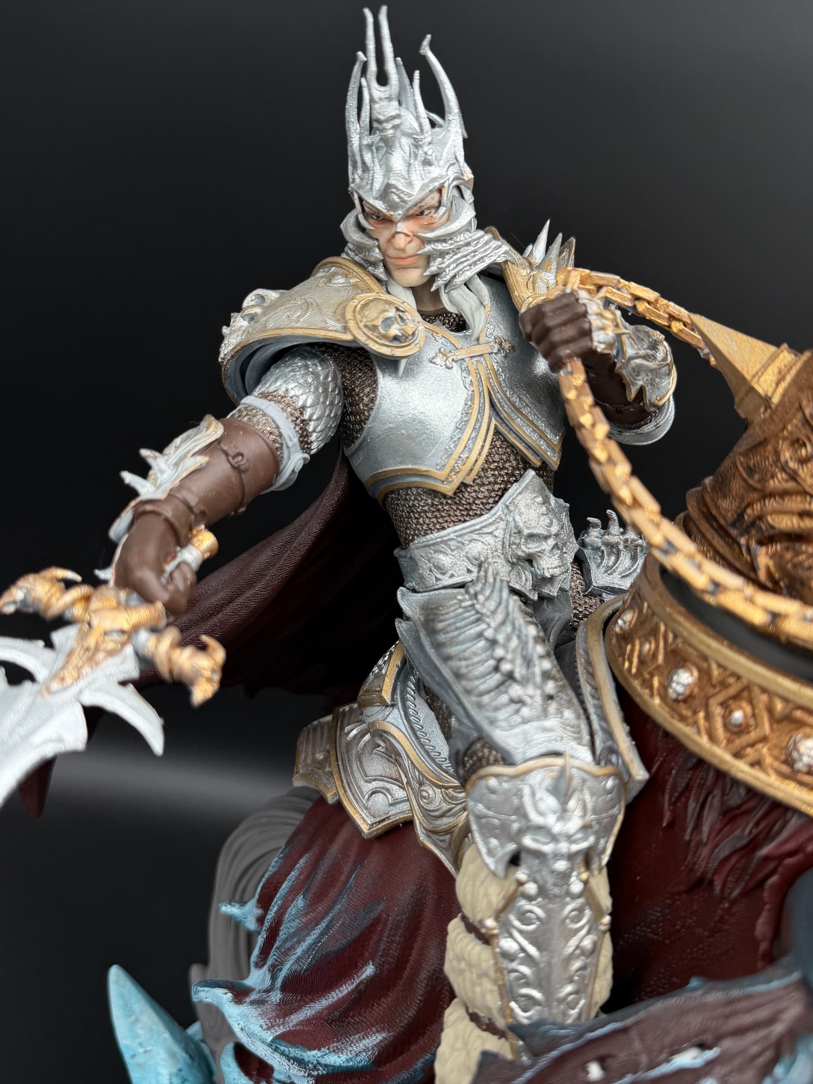 اکشن فیگور Lich King & Invincible War Horse